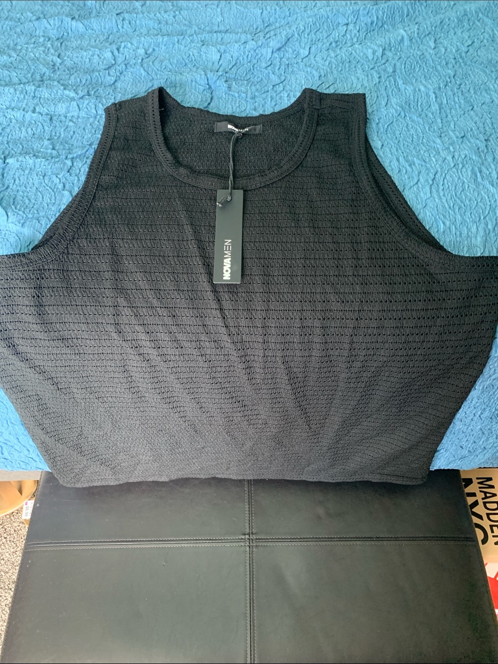 NOVA MEN rovan textured tank(men’s size xl)